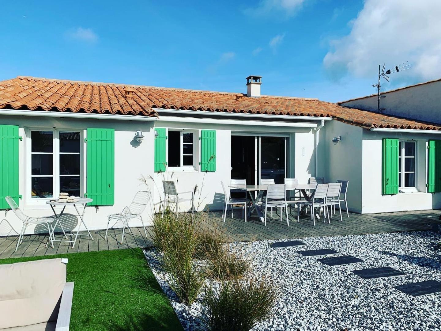 Maison 10/12 Pers A 5 Min Du Phare Des Baleines サン・クレマン・デ・バレーヌ エクステリア 写真